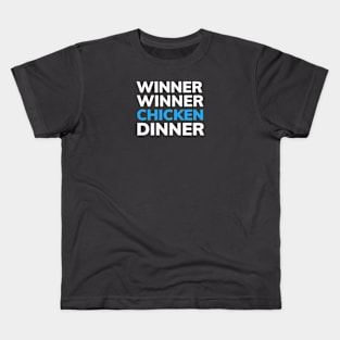 FUNNY SAYINGS | WINNER WINNER CHICKEN DINNER Kids T-Shirt